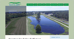 Desktop Screenshot of glenlakesgolf.com